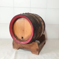Botte barile Vintage in legno rovere vino o brandy