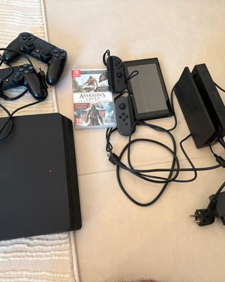 Nintendo Switch e PS4