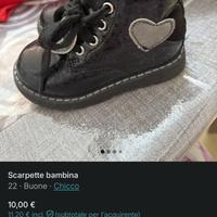 Scarpette bimba