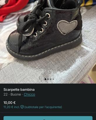 Scarpette bimba