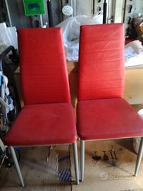 poltroncine rosse