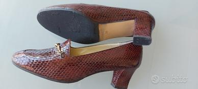 Scarpe donna in pelle