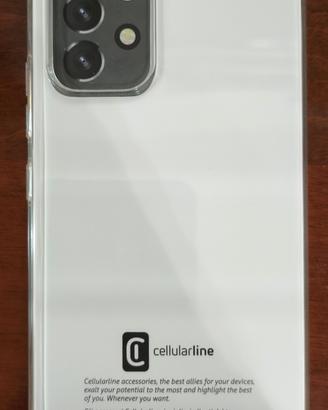Custodia trasparente per smartphone Cellularline p