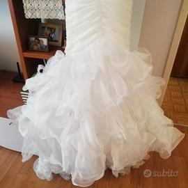 vestito da sposa modello sirena