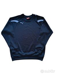 Felpa PUMA nera girocollo sportiva