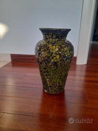 vaso in ceramica e vetro