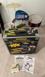 Batteria giocattolo “Bontempi On Tour”