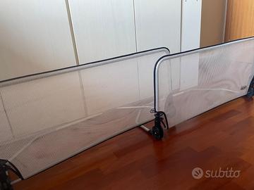 sponda letto, due sponde, protezione anticaduta