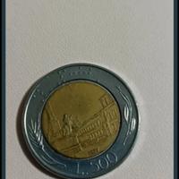 moneta 500 lire anno 1959
