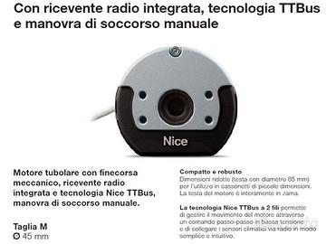 Nice Motore per tenda/tapparella