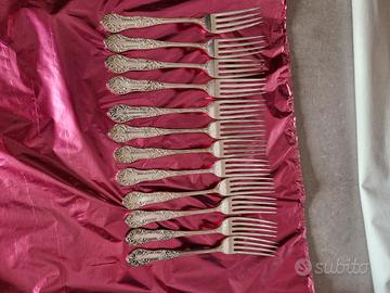 servizio di posate alpacca 