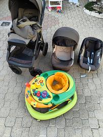 KIT completo Inglesina, lettino e fasciatoio 