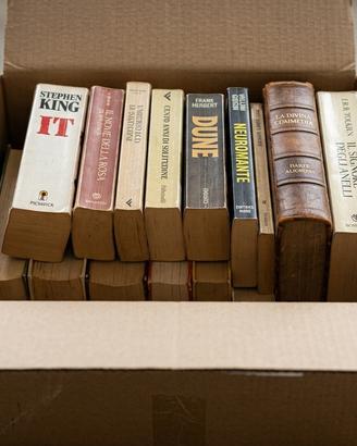 LOTTO DI 10 LIBRI (FOTO A SCOPO ILLUSTRATIVO)