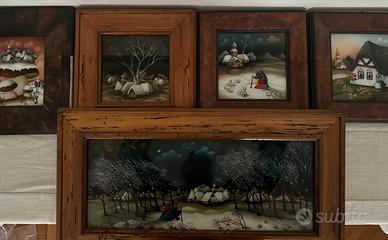 5 quadri naïf di Liuba Štolfa