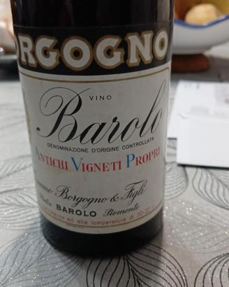 vino Barolo riserva 1964 Borgogno