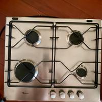 Piano Cottura Whirlpool 4 fuochi gas