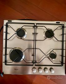 Piano Cottura Whirlpool 4 fuochi gas