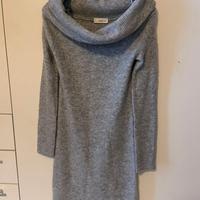 vestito ragazza invernale con spalle scoperte