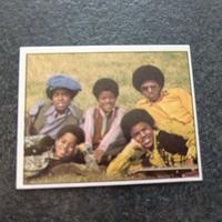 Figurina cantanti panini 72 Jackson Five Rara