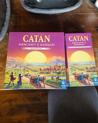Catan mercanti e barbari + espansione 5/6 giocator