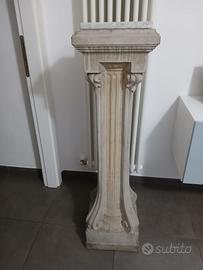 Colonna Piedistallo Vintage 120 cm Stile Romano Gr