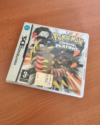 Gioco cartuccia nintendo ds pokemon platino
