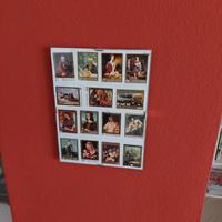 Cornice con francobolli