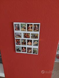 Cornice con francobolli