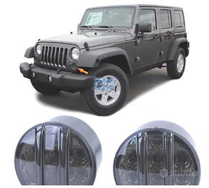 FRECCIE ANTERIORI PER JEEP WRANGLER JK 07- LED NER