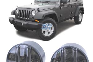 FRECCIE ANTERIORI PER JEEP WRANGLER JK 07- LED NER