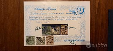 Stato pontificio con certificato 