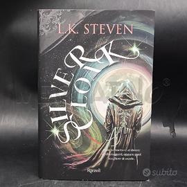 L.K. STEVEN SILVER CLOAK