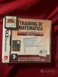 Gioco Nintendo ds training di matematica