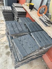 Piastrelle da esterno a incastro