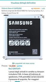 Batteria Samsung J5 - EB-BG531BBE