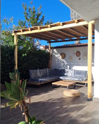 Divano da esterno modello Bahamas