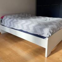 Letto singolo Slakt Ikea con materasso