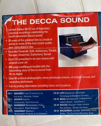 The Decca Sound -set di 50 CD in edizione limitata