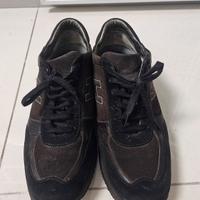 HOGAN INTERACTIVE - Sneakers Uomo - Nero Camoscio