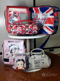 borse collezione Gola,Fiorucci,Betty Boop, Disney