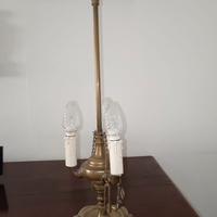 Candelabro vintage con lampadine