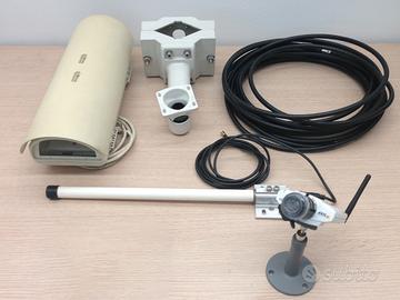 Kit completo telecamera IP Axis 211 per esterni