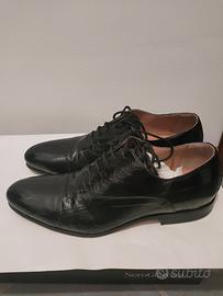 Scarpe eleganti pelle anguilla Nero Giardini n.40