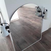 SPECCHIO CON FARETTI E SPECCHIO LEGNO