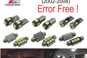 KIT 25 LAMPADE LED INTERNE MERCEDES CLASSE E W211 