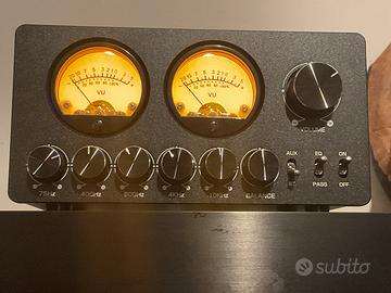 Preamplificatore Douk audio EQ5 bluetooth vumeter
