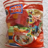 Costruzioni Mega Bloks con custodia