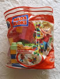 Costruzioni Mega Bloks con custodia