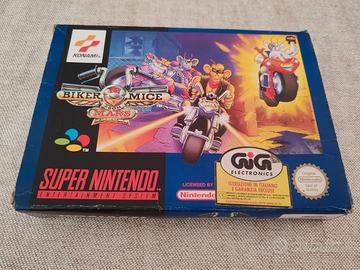 Biker Mice from Mars Snes Super Nintendo Gig Ita