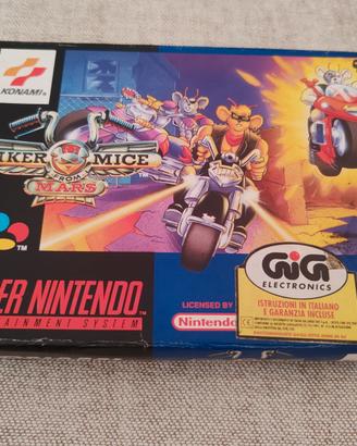 Biker Mice from Mars Snes Super Nintendo Gig Ita